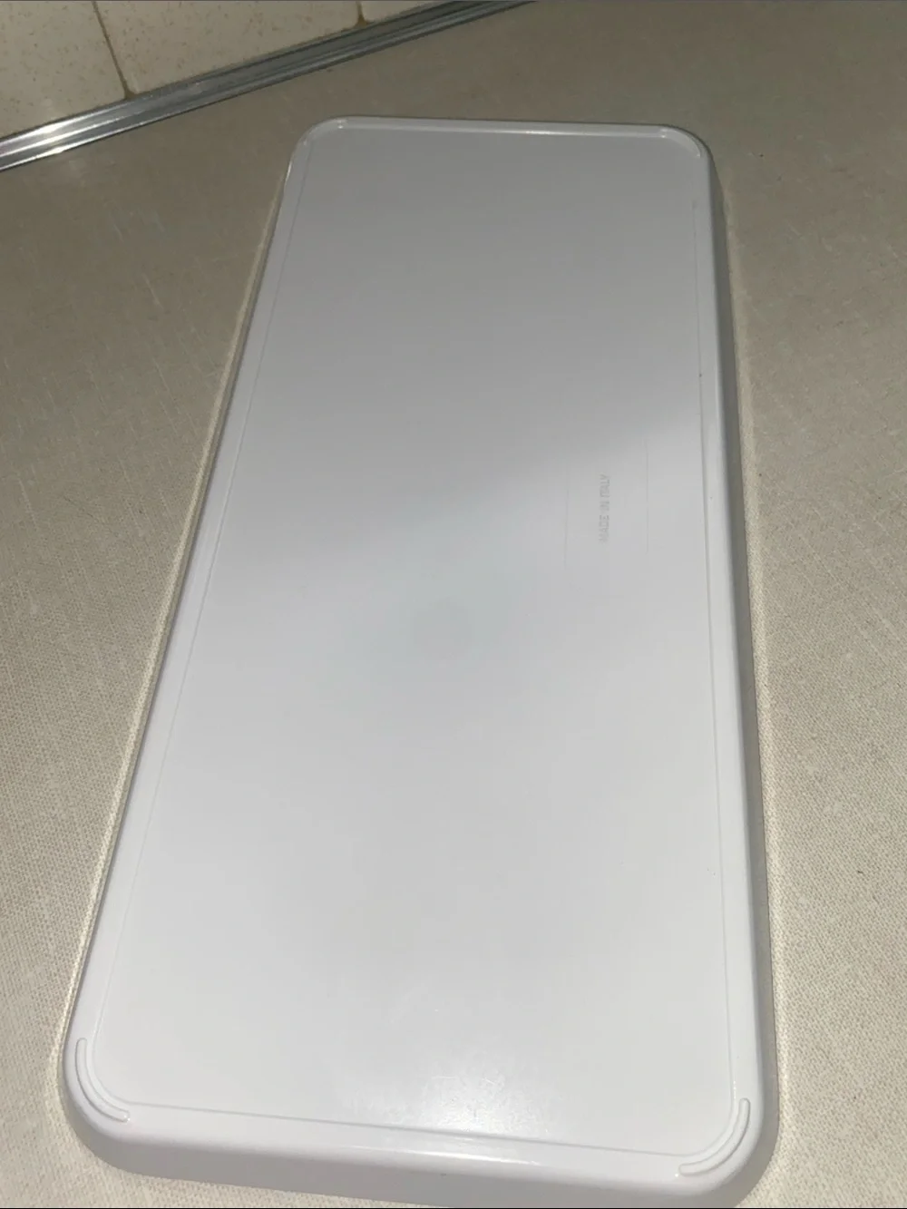 Made in Italy trinket vanity serving Tray Melamine Floral Multi Colored Vintage